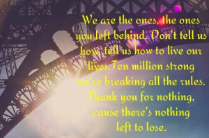 you/MKTO. Day 3 of the song challenge. I absolutely love this song ...