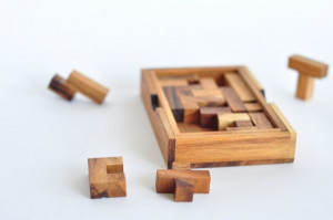 Yasumi Wooden Game Puzze box Board game decor by siamcollection, $13 ...