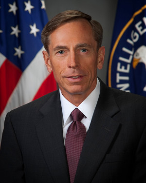 ... and former U.S. General Petraeus: Commander of U.S. Central Command