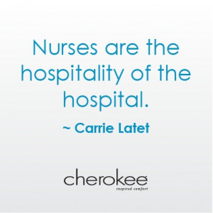 Nurses are the hospitality of the hospital. #nurse #quotes #nursing # ...