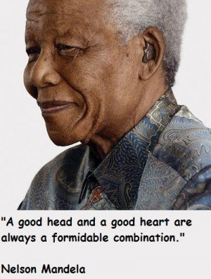 Nelson Mandela, former president of South Africa and Nobel Peace Prize ...