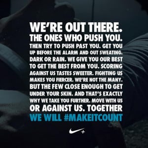 Nike Inspirational Sports Quotes