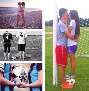 Cute Soccer Couple Quotes Tumblr #soccer #couples