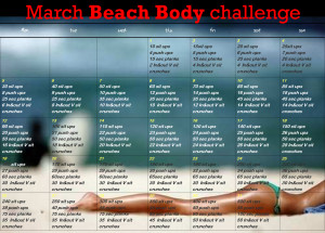 Get ready to challenge yourself harder this month! Feb Ab Challenge ...