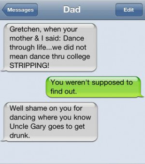 Parents and technology simply do not mix well.