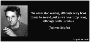 Roberto Bolano Quotes