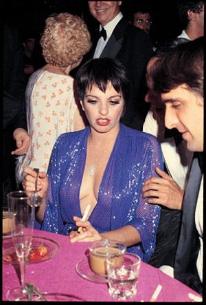 Liza Minnelli at her birthday party at Studio 54, 1979. I love that ...