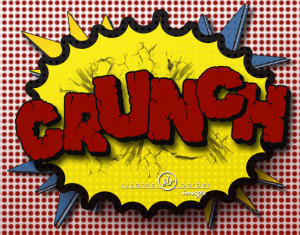 11x14 Print of Comic Book Sound Crunch Original Design - superhero ...