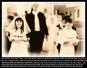 First Holy Communion - Quotes & Prayer