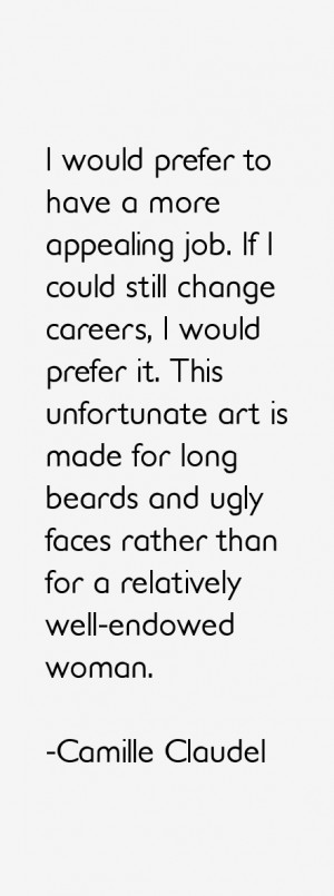 View All Camille Claudel Quotes