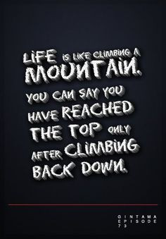 Gintama is the best source of profound quotes (some of the time)