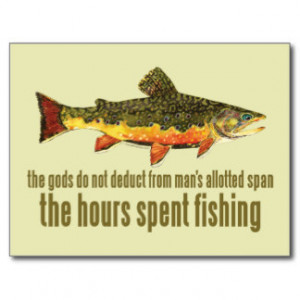 Fishing Sayings Postcards