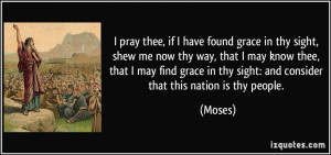 Quotes From Moses