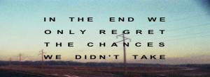 Facebook Covers Chances Life Note Quote