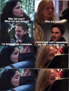 Snow and Charming. Hook And Emma . More