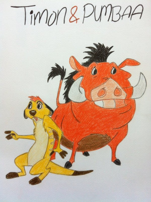 Timon And Pumbaa Best Friends Timon