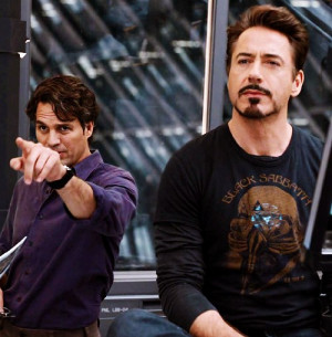 Marvel’s The AvengersBruce Banner and Tony Stark