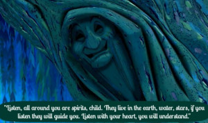 Disney Pocahontas Grandmother Willow Quotes
