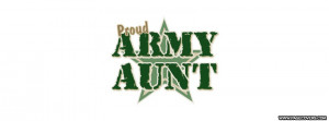 Proud Aunt Quotes Army
