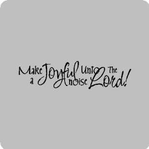 joyful noiseReligion Wall Quotes Words Sayings Removable Wall