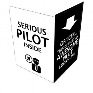 Funny Pilot Quotes 1 -Leather Passport Cover