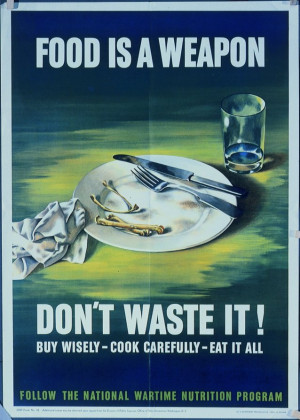 Food: American WWII Poster