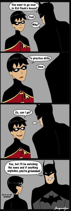 Funny Old Batman Quotes Don't explode stuff robin!