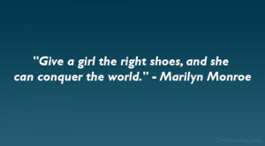 Popular Shoe Quotes http://creativefan.com/24-famous-marilyn-monroe ...
