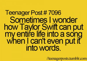 Seriously? Its like shes in my mind.