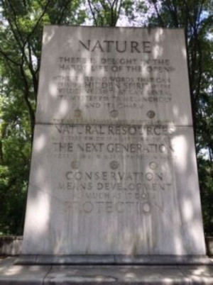 Theodore Roosevelt Island is in shambles compared to its past glory ...