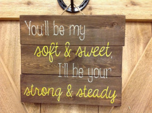 Music Wooden Signs - Decorative signs with lyrics from Tim McGraw ...