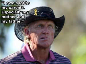 Greg Norman On His Family | The Funniest Quotes In Sports History