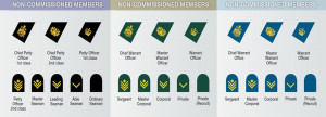 Canadian Army Officer Ranks Canada military nco chart
