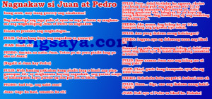 Nagnakaw Si Juan At Pedro – Pinoy Joke Tagalog