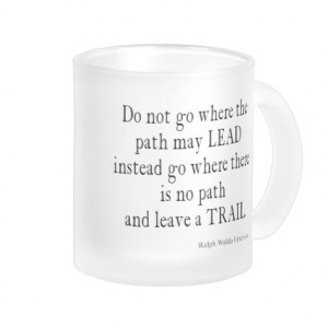 Vintage Emerson Inspirational Leadership Quote Coffee Mug