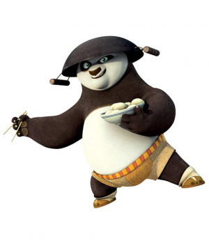 Po from Kung Fu Panda: Legends of Awesomeness : 