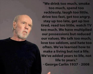 George Carlin on The Owners and The American Dream