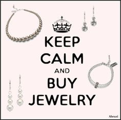 Keep calm and buy #Abrazi jewelry More