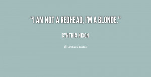Quotes About Red Heads