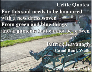 Illustration of Patrick Kavanagh quote: 