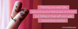 Fall in Love Facebook Timeline Cover