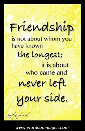 Friendship quotes sayings