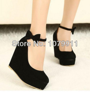 wide high heel sandal for women cute bowtie high heels ankle strap