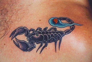 Awesome Realistic scorpion Tattoos of Tribal and 3D