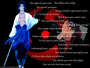itachi sasuke quotes For Desktop