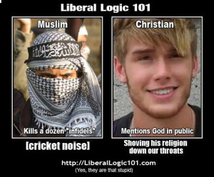 Liberal Logic: Christianity vs. Islam