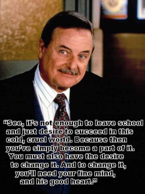 Mr. Feeny gave really great advice. | 19 Reasons Why Cory And Mr ...