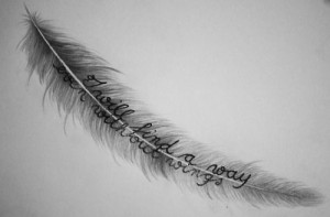 End of the Dream - lyrics quote