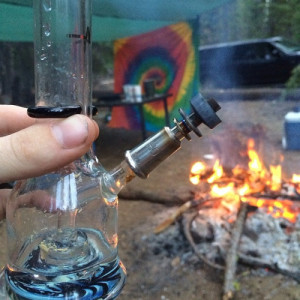 weed marijuana bud glass pulse Camping dabs wax