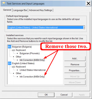 windows - Apostrophes and double quotes don't show up until I type the ...
